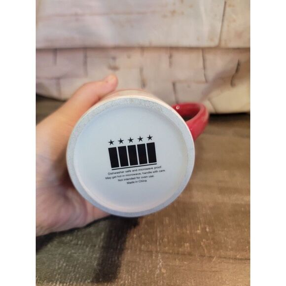 Celebrate American flag July 4th ceramic mug home decor - Picture 6 of 6